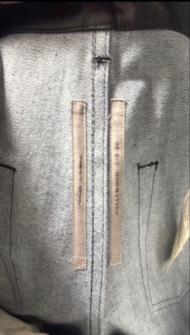 パンツ Rickowens bolan Hollywood jeans 25ss