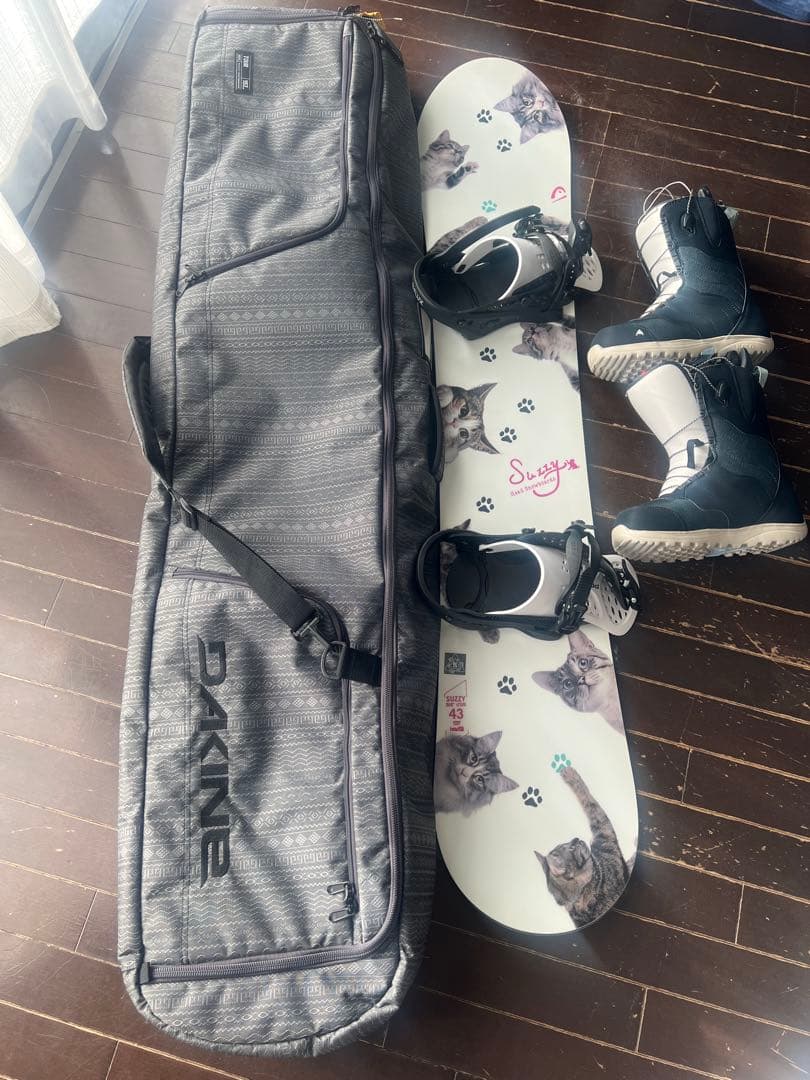 検討中の方専用　Head Suzzy女性用スノーボードセット 猫デザイン