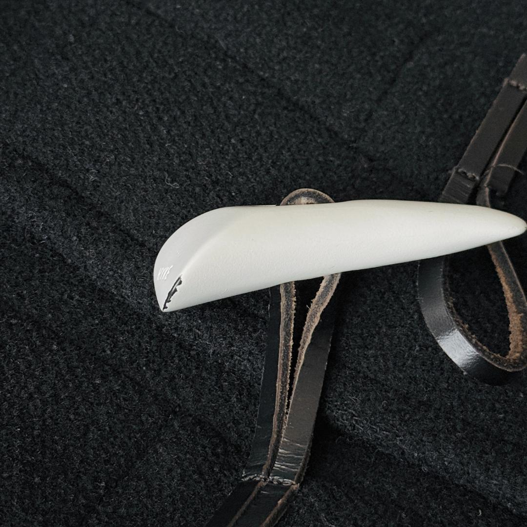 HYKE ハイク ダッフルコート ブラック Mサイズ 白トグル 白ボタン 日本製