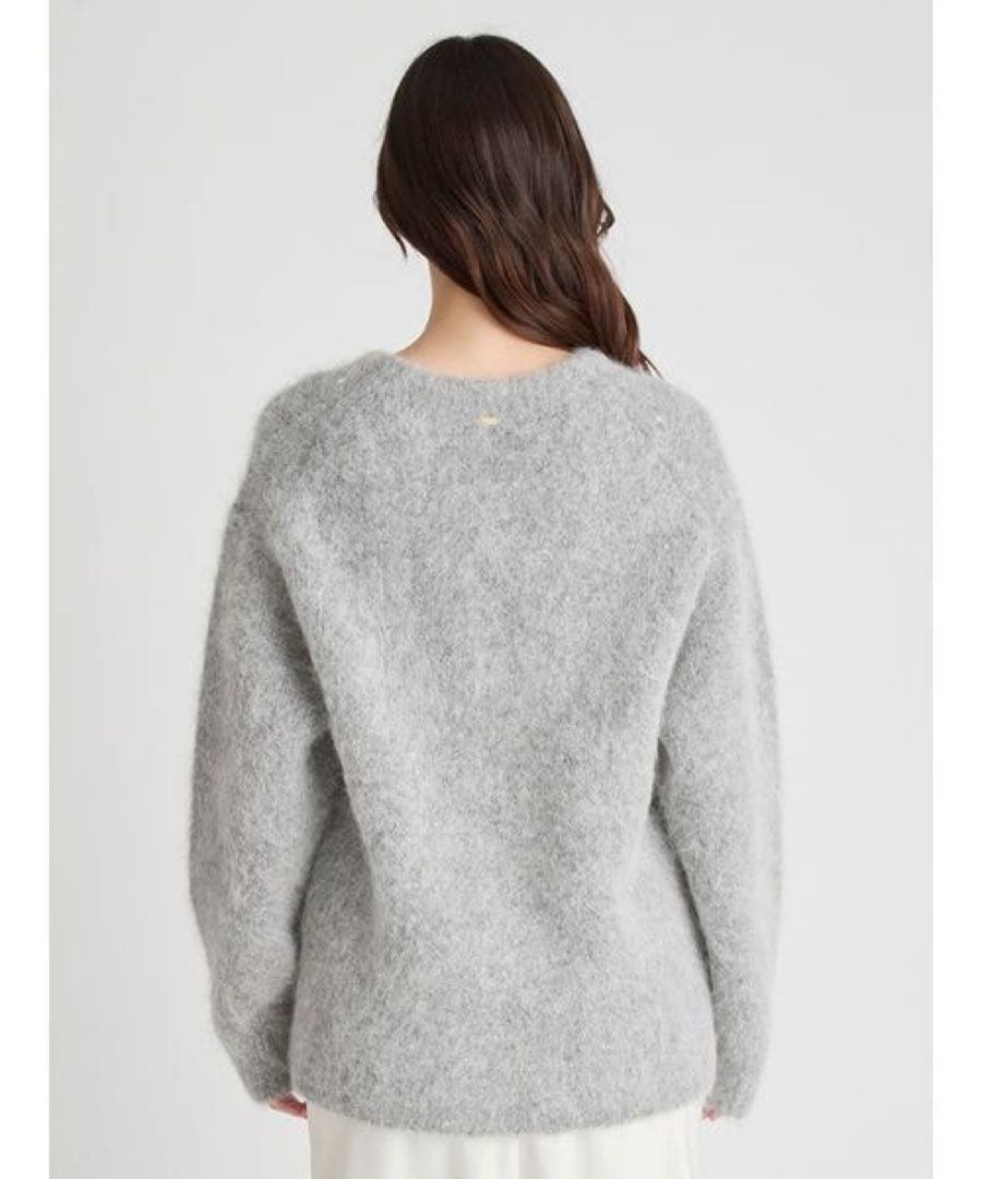 CELFORD 25AW 美品　スパークルミディ丈カーディガン　グレー