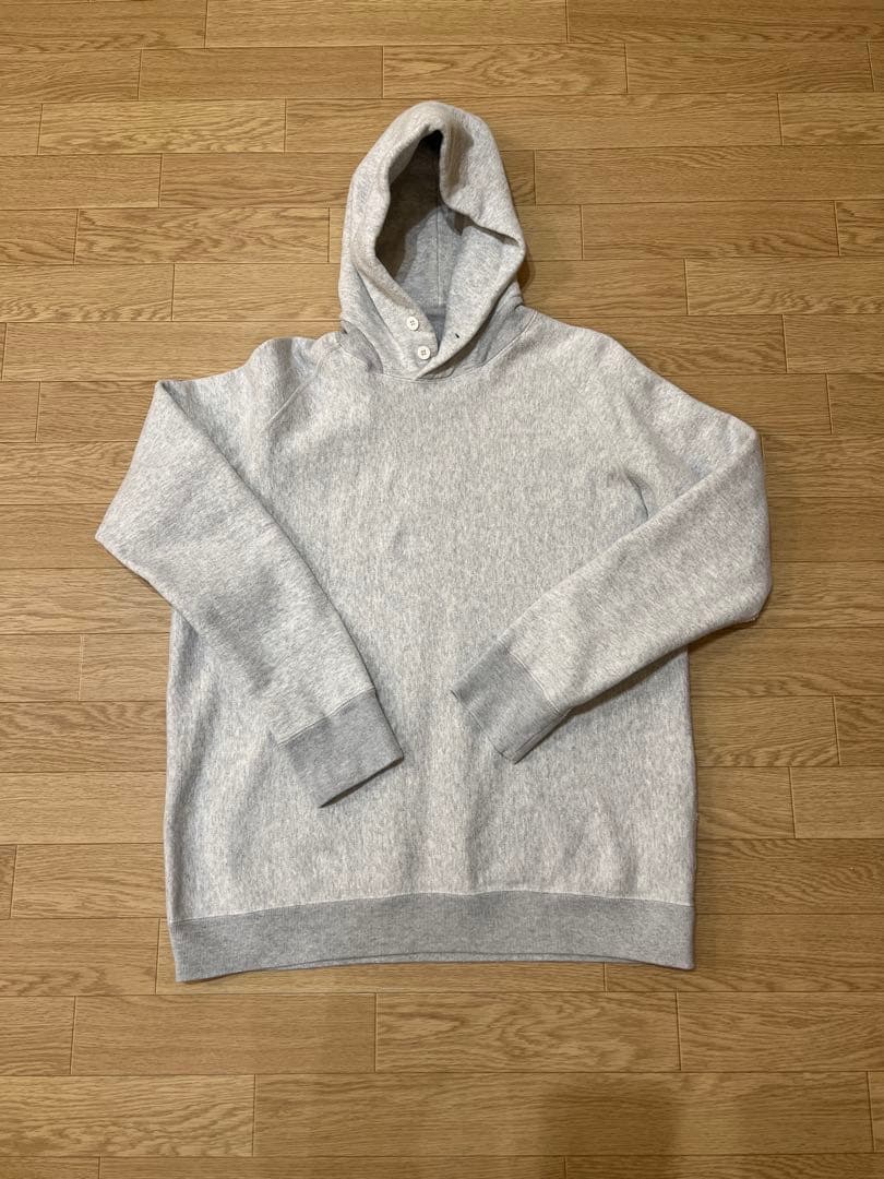 【シン】ブルーナボイン スタンディングパーカー グレー XL