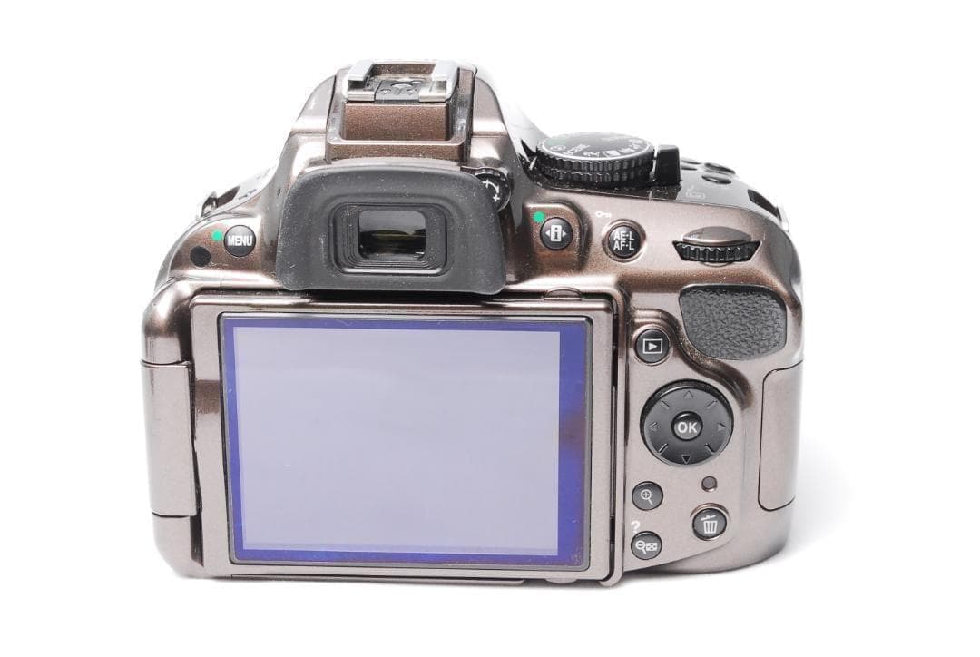 Nikon D5200 Wレンズ 一眼レフ スマホ転送 レアなブロンズカラー