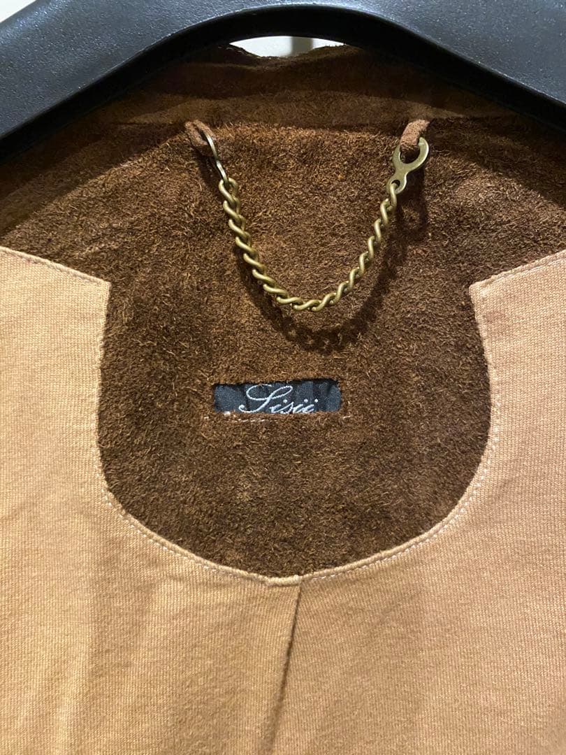 sisii シシ スウェード レザー シングル ライダース ジャケット 牛革 S