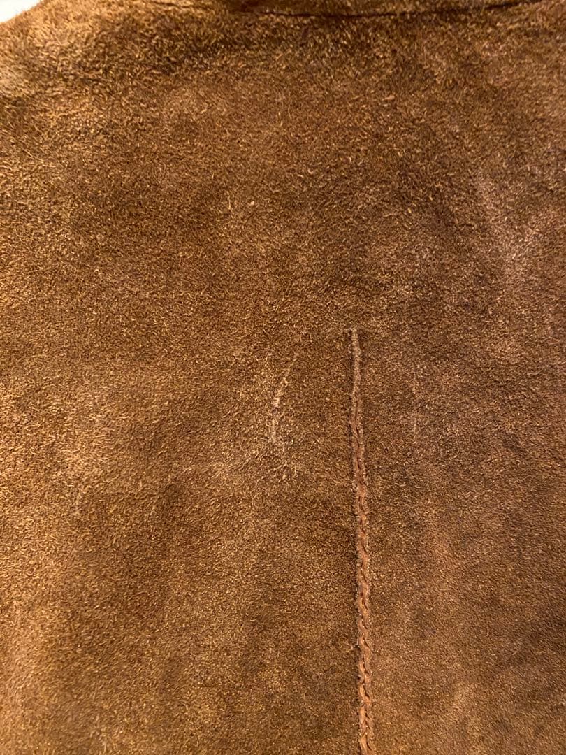 sisii シシ スウェード レザー シングル ライダース ジャケット 牛革 S