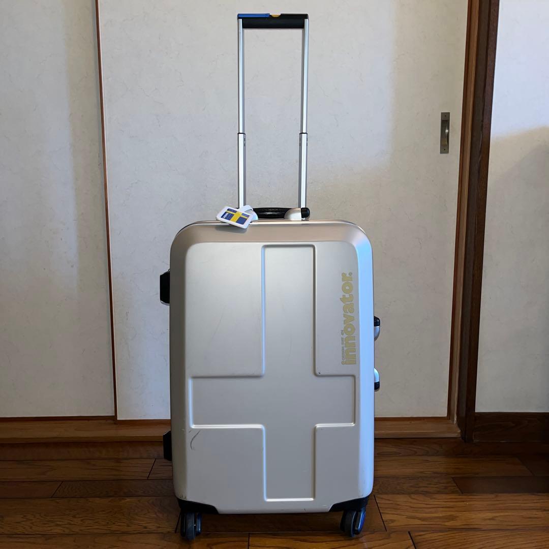ゾウくん様専有　イノベータースーツケース　シルバー　TSAロック　頑丈