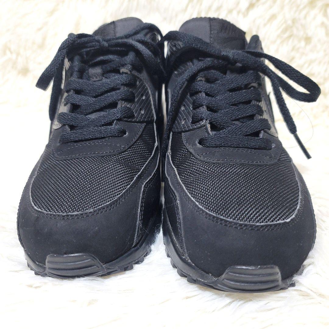 極美品❤️ナイキ エア マックス 90 エッセンシャル オールブラック 27