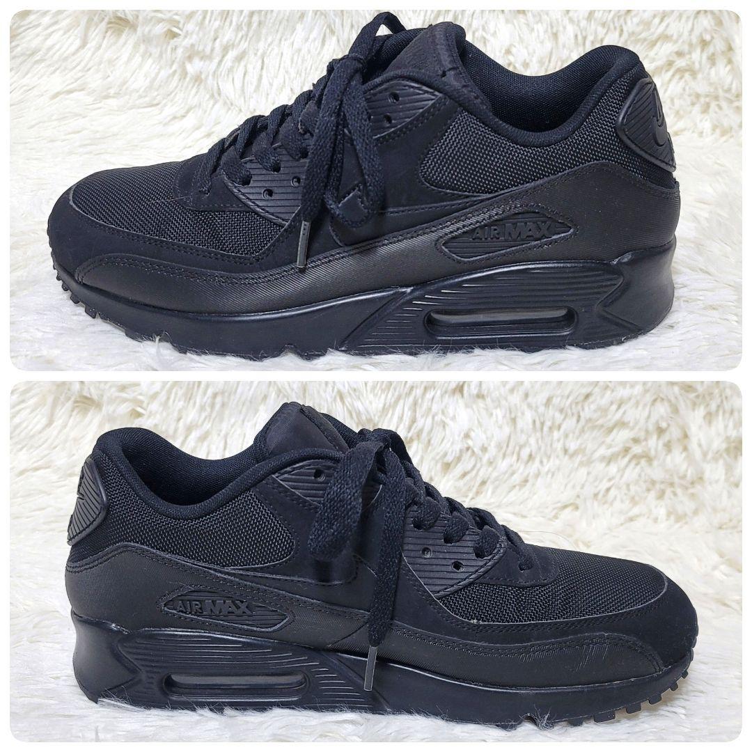 極美品❤️ナイキ エア マックス 90 エッセンシャル オールブラック 27