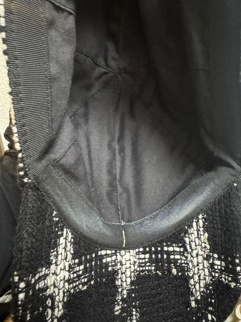 CHANEL ツイード キャップ L 美品