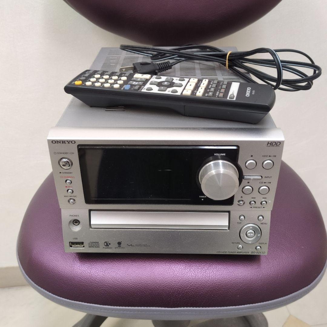 ONKYO BR-NX10 CD/HDDアンプ ミニコンポ