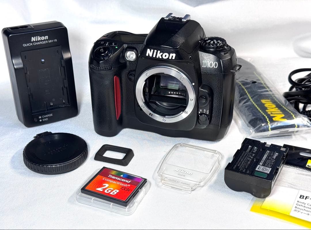 ニコン Nikon D100 美品 純正付属品多数 BM-2含む