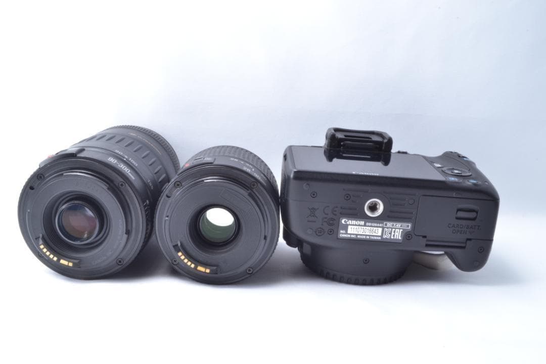 初期不良保証✨anon EOS Kiss X7✨Wレンズセット✨初心者オススメ