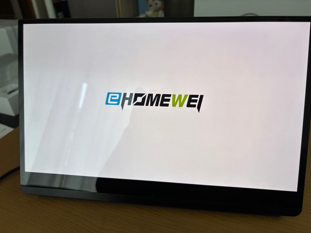 モバイルモニタ EWEI 4k有機EL タッチパネル O-133DSL