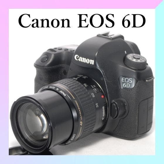 ✨人気のフルサイズモデル✨Wi-Fi搭載✨Canon EOS 6D