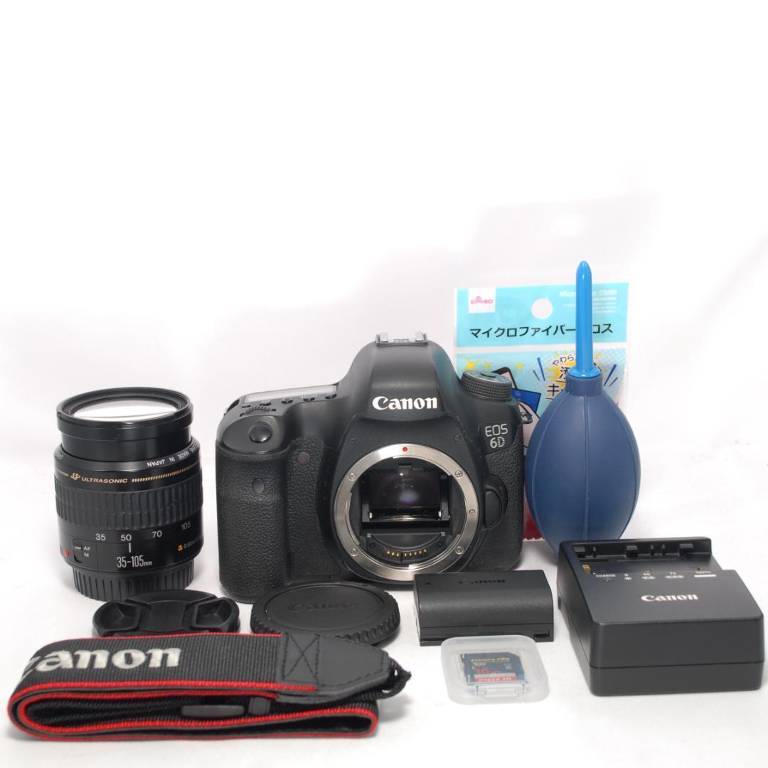 ✨人気のフルサイズモデル✨Wi-Fi搭載✨Canon EOS 6D