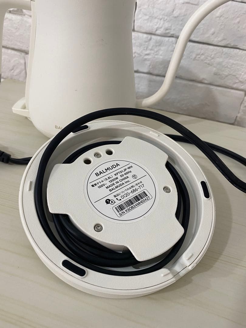 ⭐️【全国送料無料】バルミューダ　ザ　ポット　ケトル　電気　BALMUDA