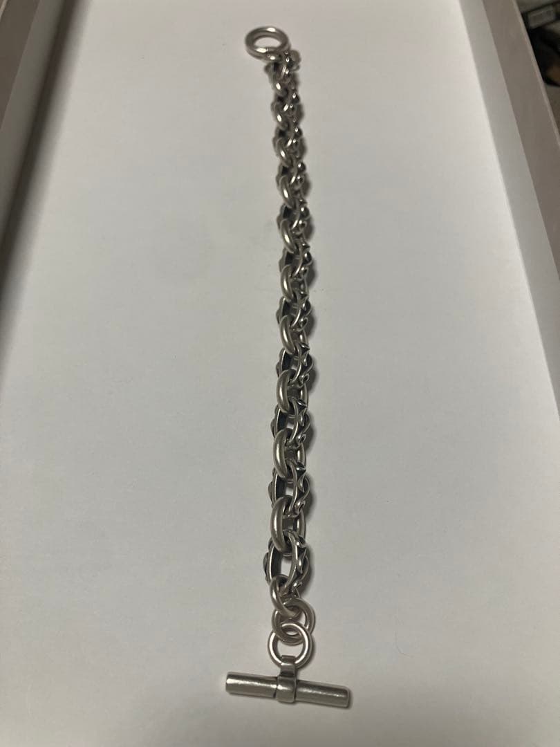 アクアシルバー　ブレスレット　アラベスク