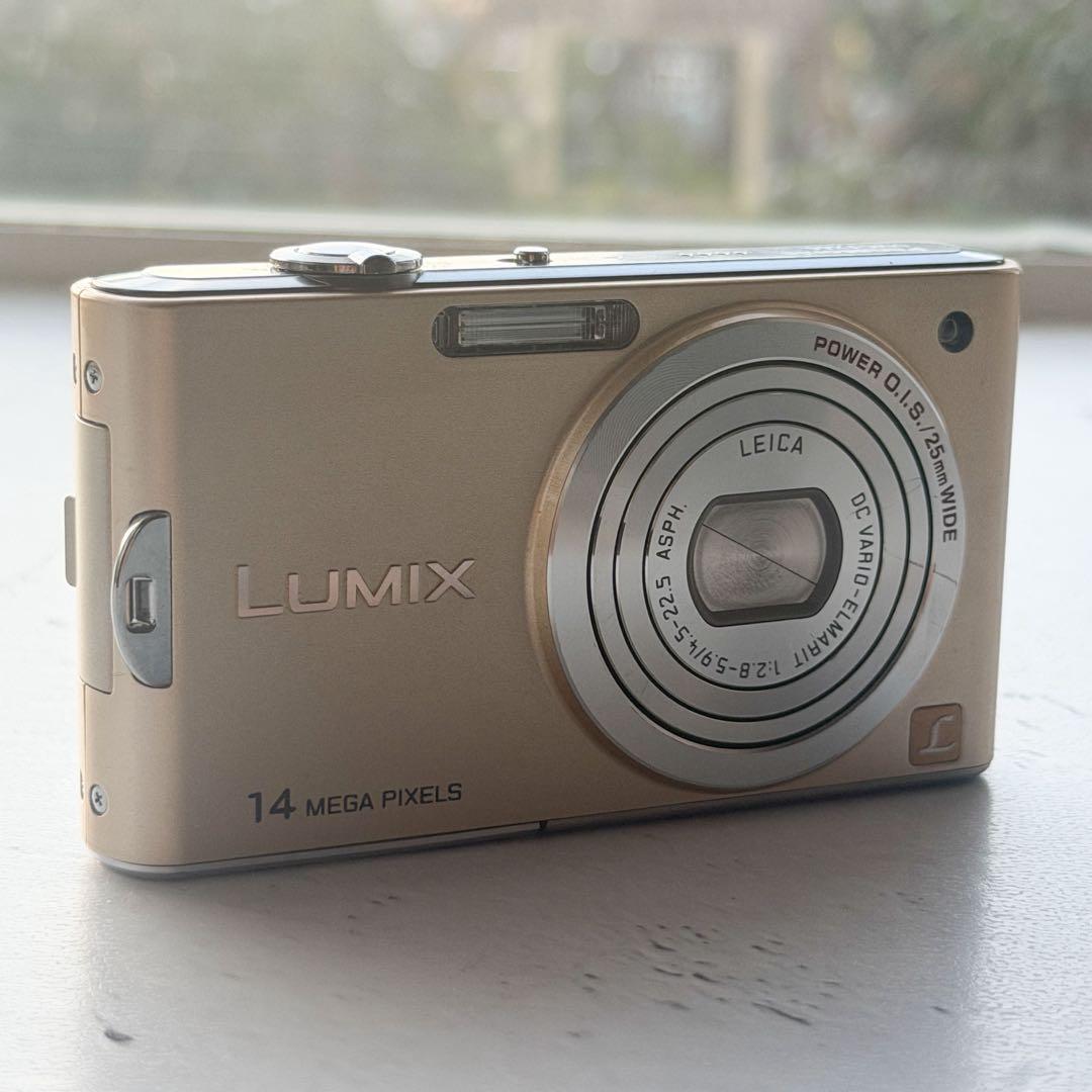 【動作確認済】Panasonic LUMIX DMC-FX66　コンデジ