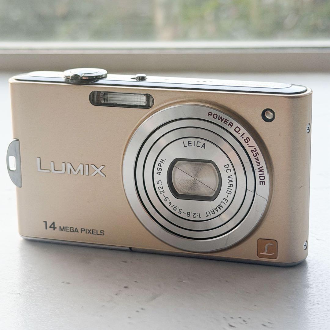 【動作確認済】Panasonic LUMIX DMC-FX66　コンデジ