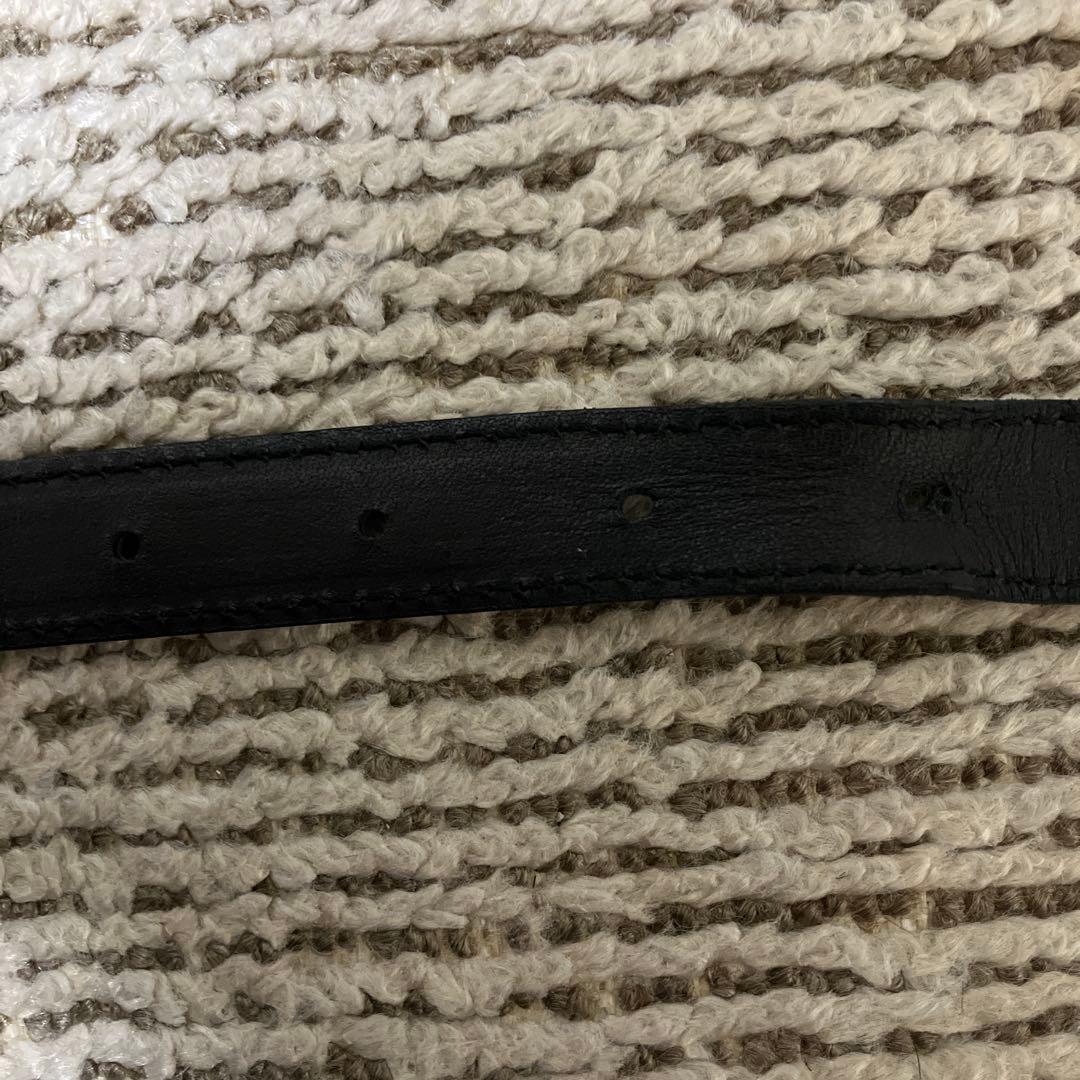 小物 BISOWN LIZARD OVAL BELT