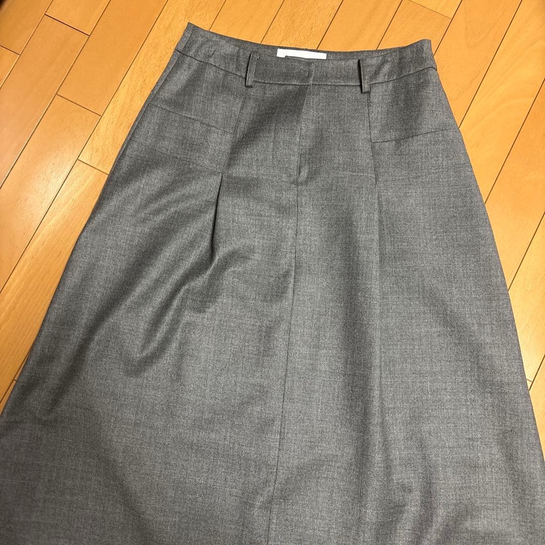 スカート na.e Wool Tacks Skirt