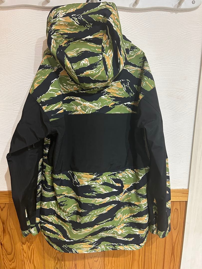 CRIMIE クライミー　迷彩柄 フード付きマウンテンパーカー XL