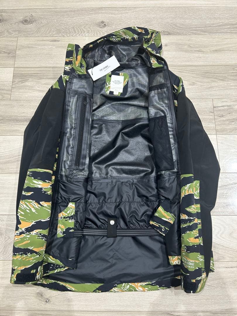 CRIMIE クライミー　迷彩柄 フード付きマウンテンパーカー XL