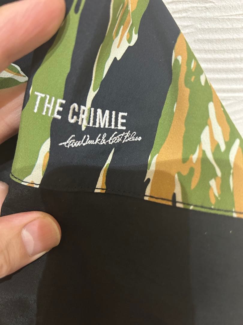 CRIMIE クライミー　迷彩柄 フード付きマウンテンパーカー XL