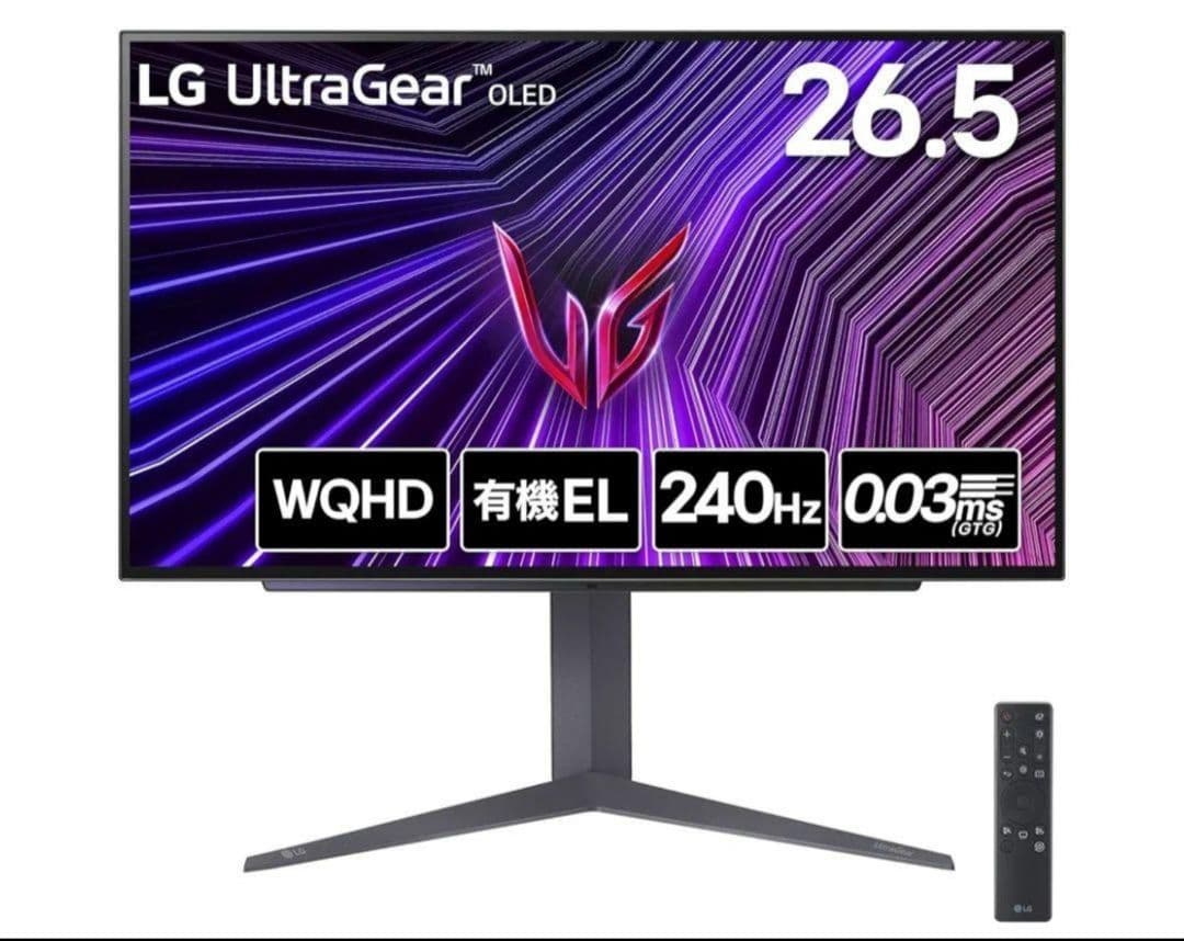 UltraGear 27GS95QE-B 27 第3世代 WOLED1440p