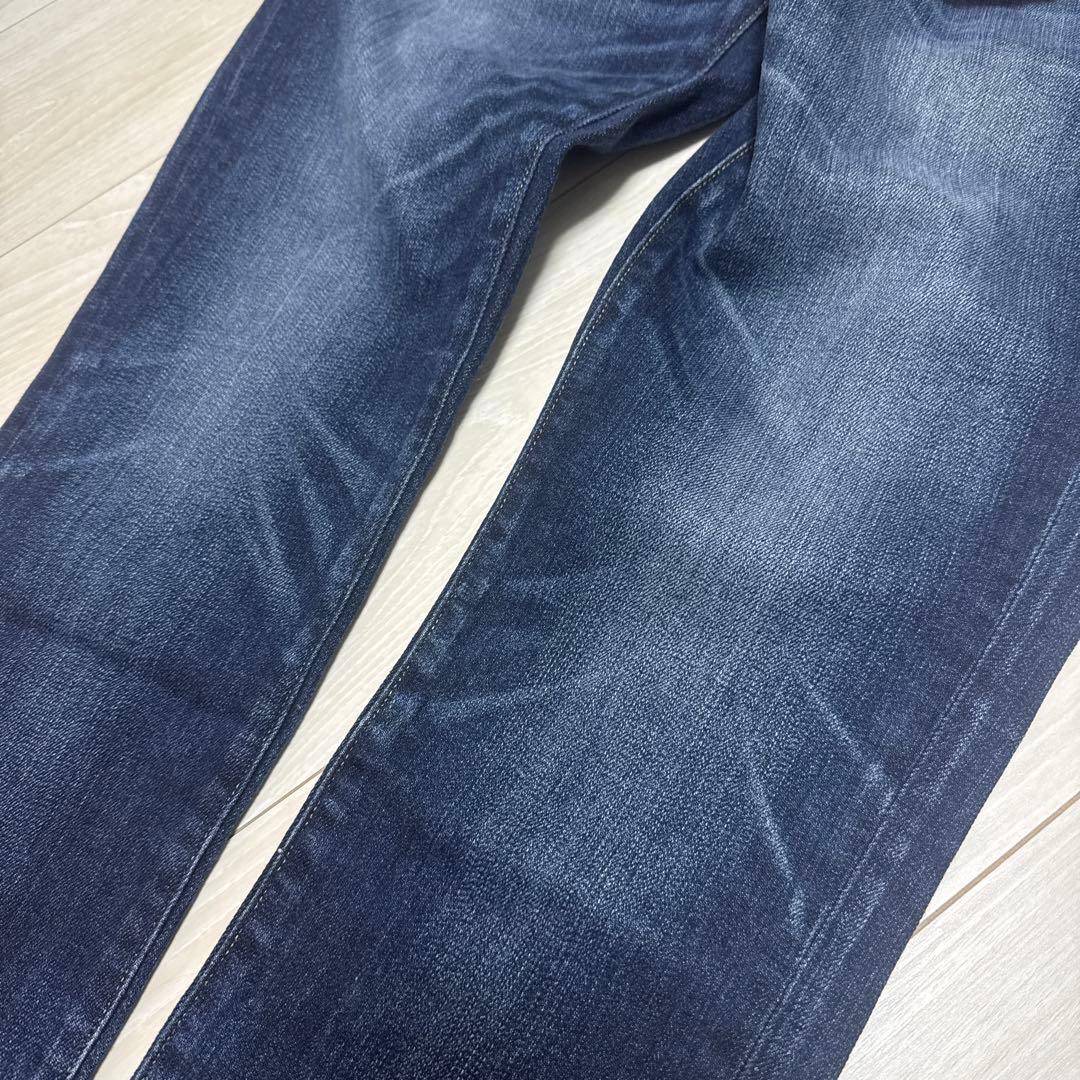 新品タグ付◎RED CARD アニバーサリー　デニム　スリムテーパード　26