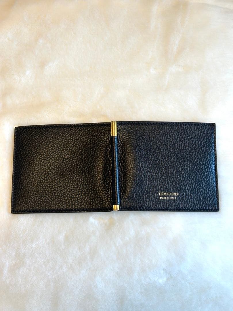 今月末出品終了 TOM FORDトムフォード　マネークリップ　二つ折り財布