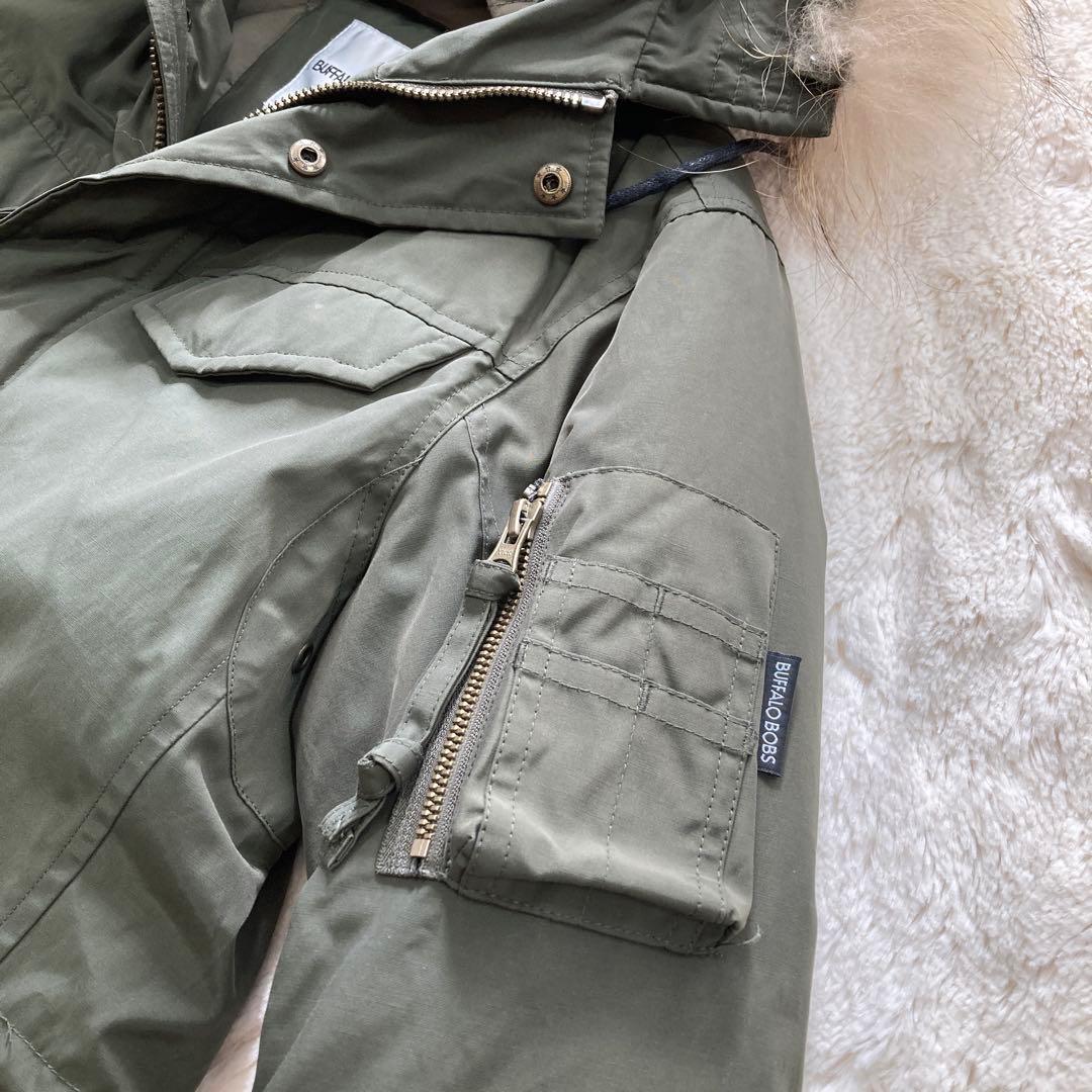 【美品】BUFFALO BOBS バッファローボブズ モッズコート ダウン M