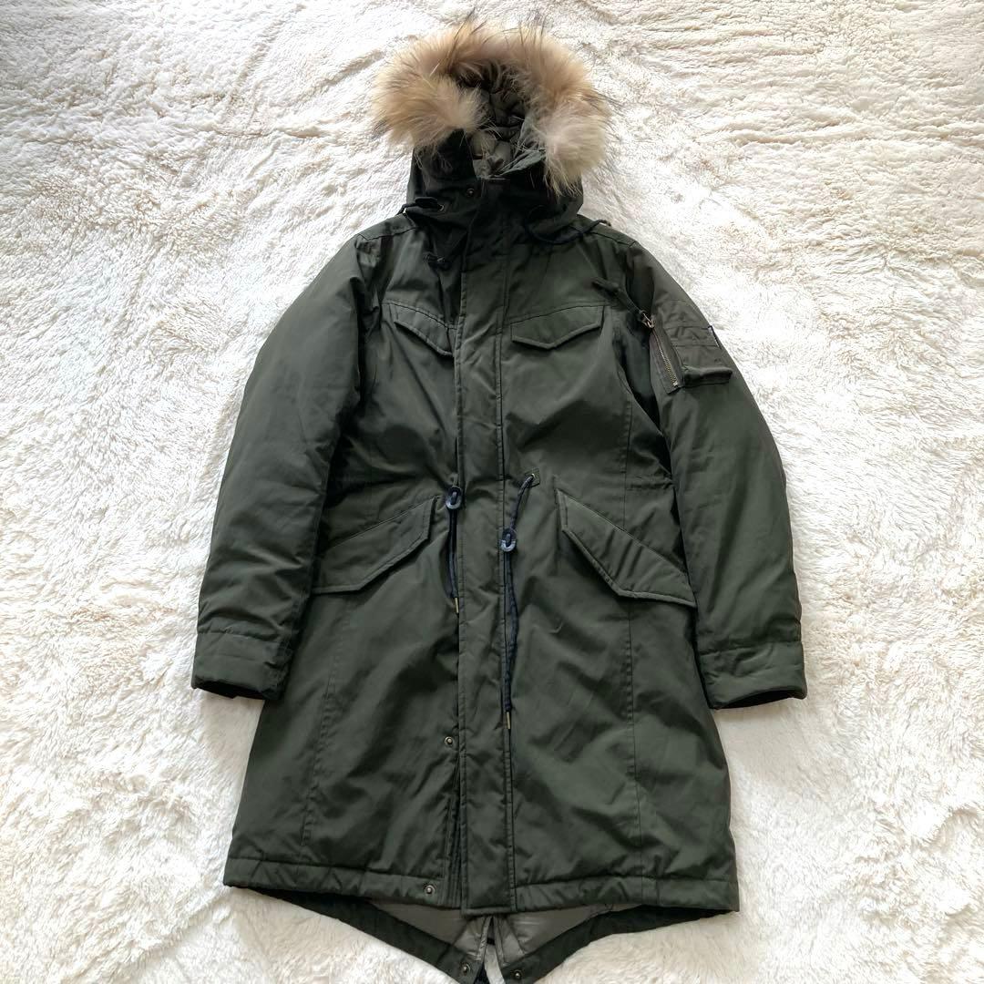 【美品】BUFFALO BOBS バッファローボブズ モッズコート ダウン M