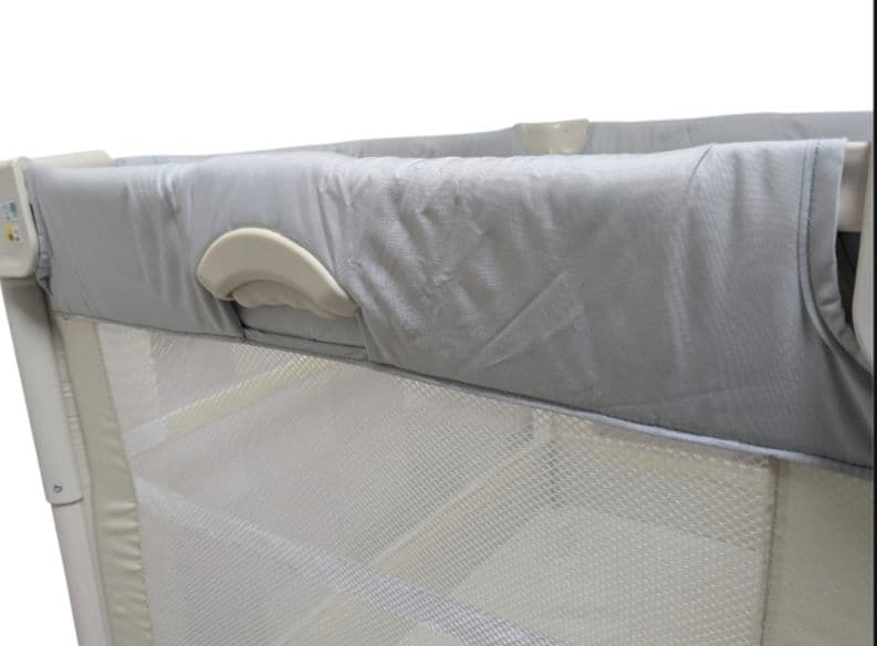 Aprica ココネルエアー ベビーベッド グレー 収納袋 説明書