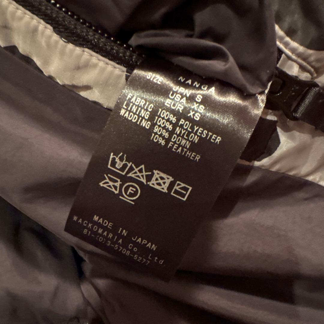 WACKO MARIA NANGA ワコマリア ダウンジャケット木村拓哉モデル！