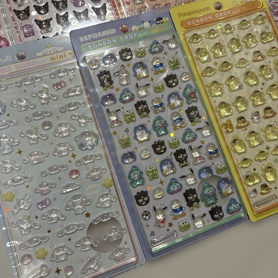 正規品　ボンボンドロップシールミニ　サンリオ