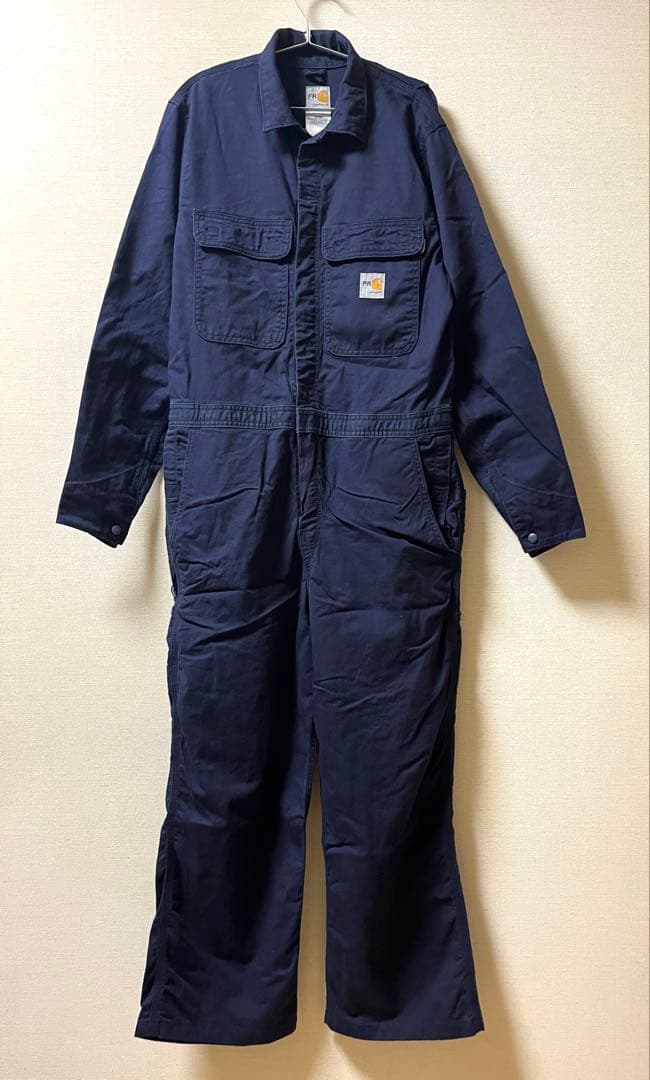2012年 メキシコ製 Carhartt FR オールインワン つなぎ M〜L