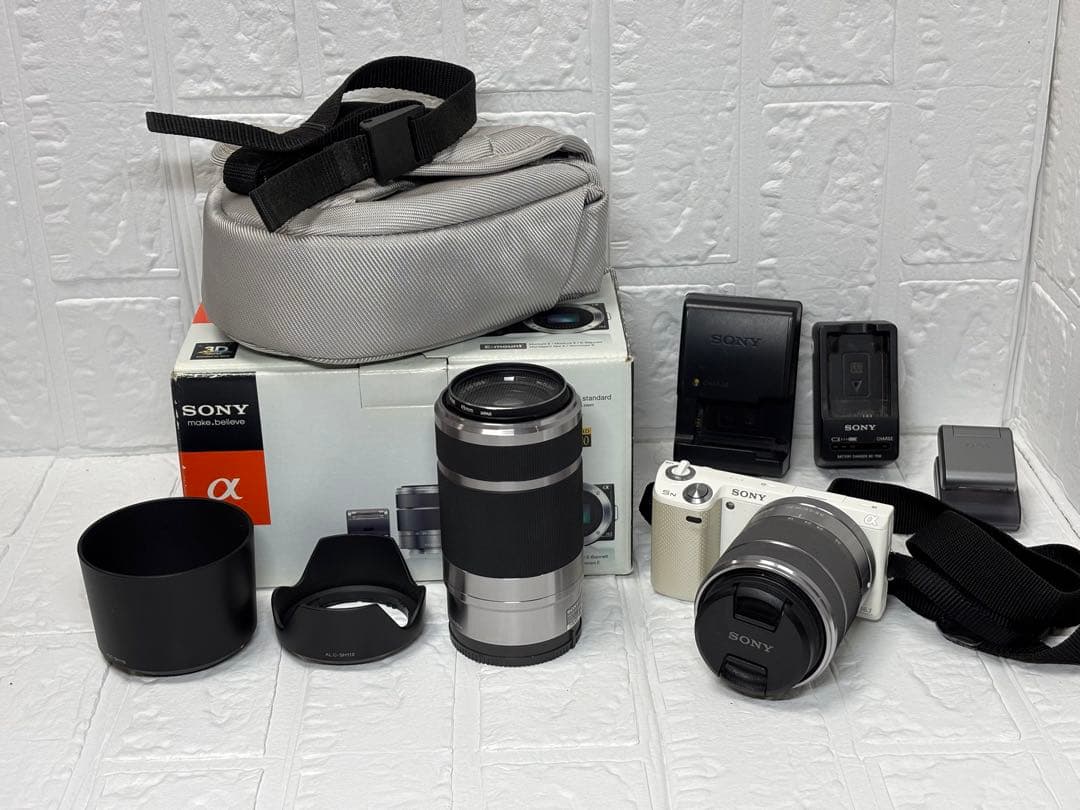 ヴァンソン 様　SONY NEX-5N レンズキット ホワイト レンズ2本セット