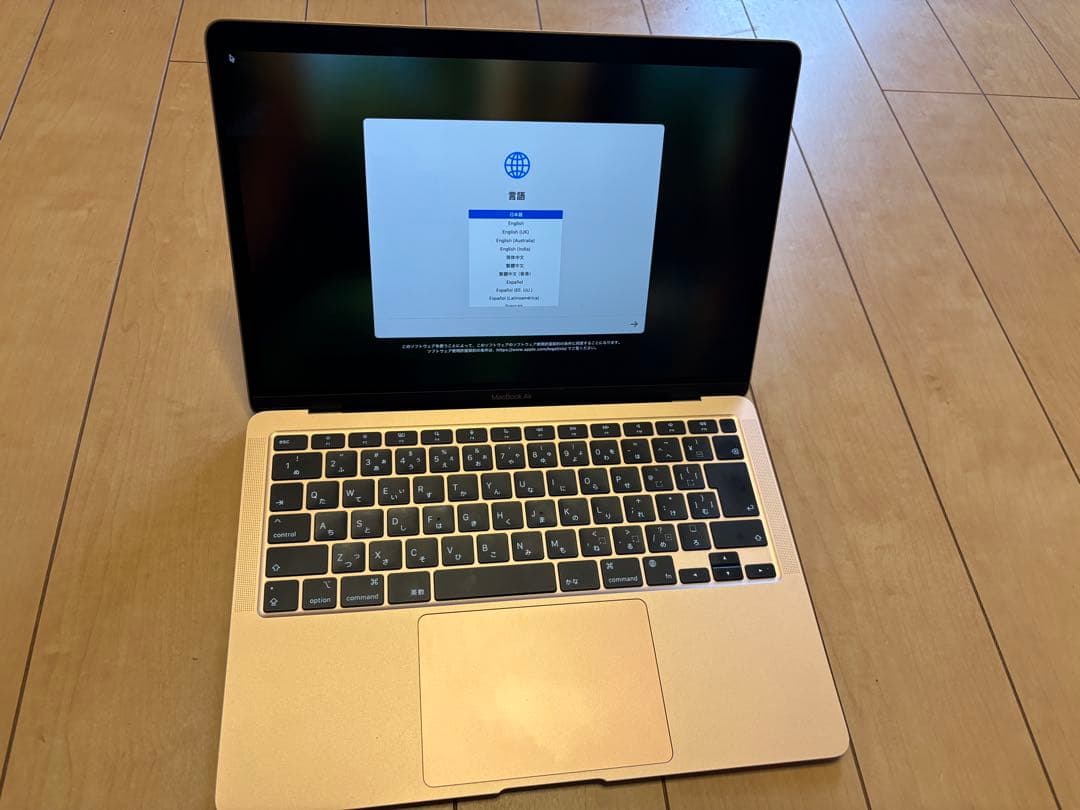 MacBook本体 Apple MacBook Air 2020 M1 16GB 1TB