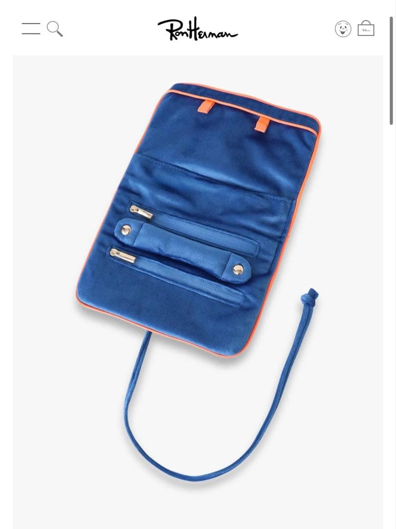 【新品未開封】Ron Herman ジュエリートラベルポーチ