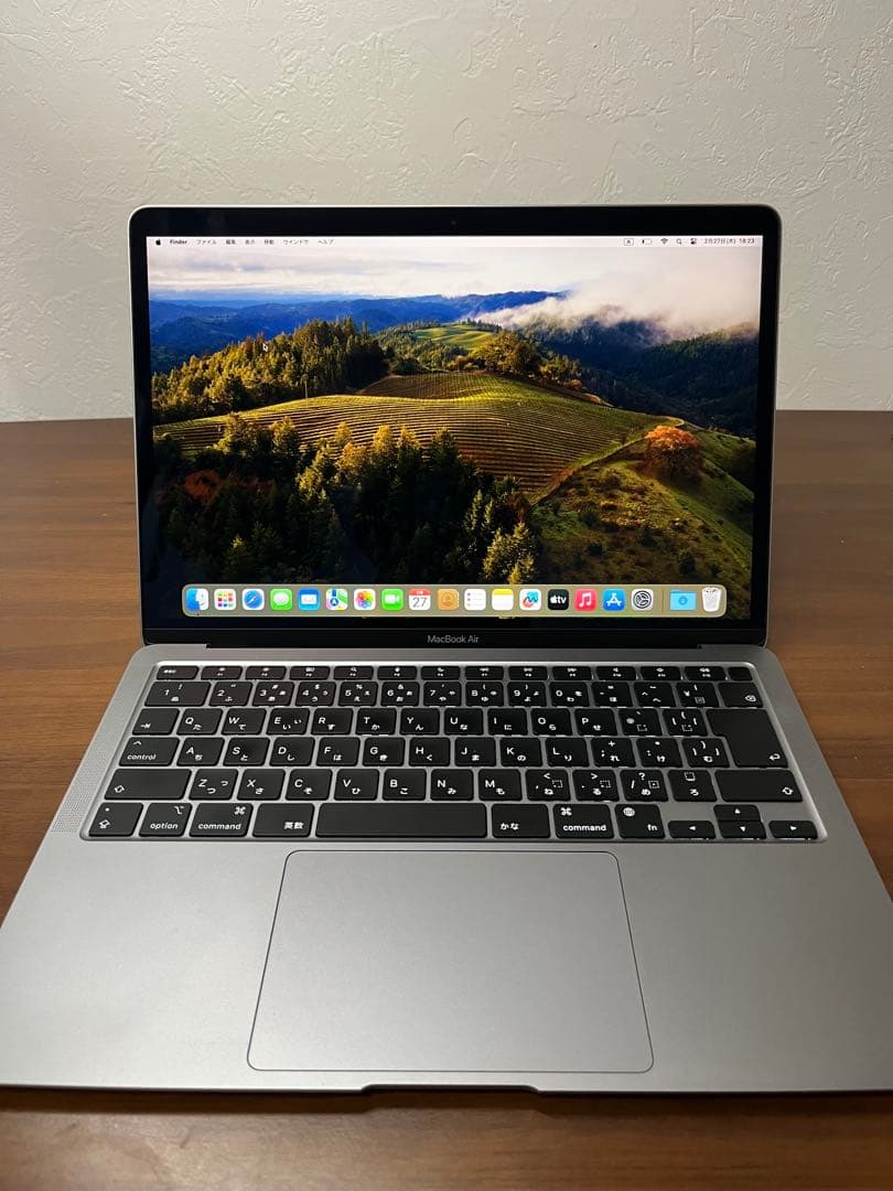M1 MacBookAir2020 メモリ8GB/SSD256GB