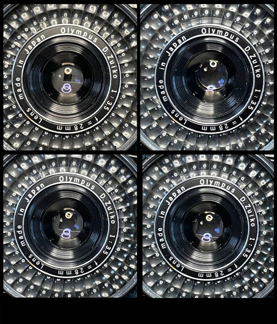 ✴️初心者向✴️グリーンレザー✴️実写・分解整備済✴️オリンパスPEN EE-3 完動品