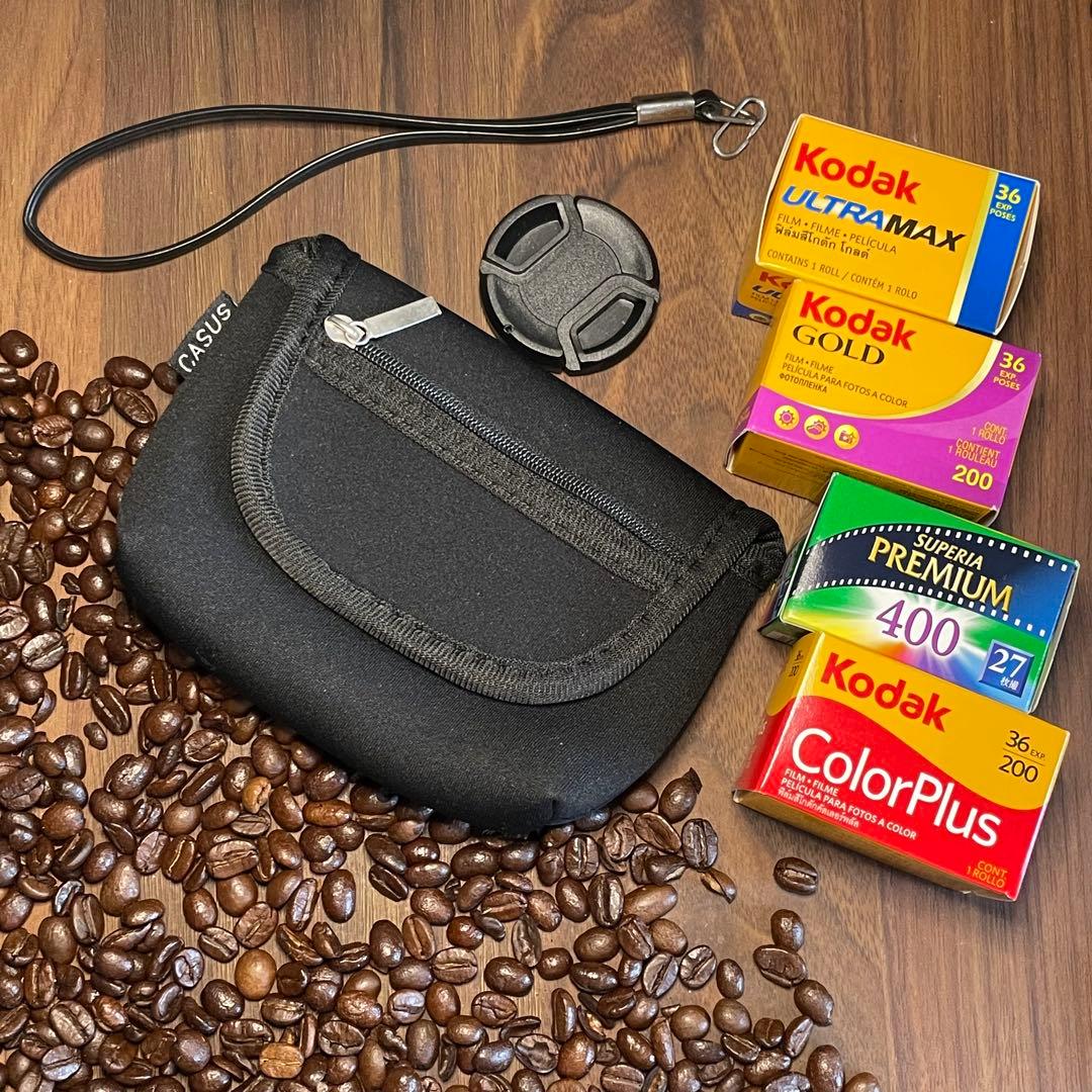 ✴️初心者向✴️グリーンレザー✴️実写・分解整備済✴️オリンパスPEN EE-3 完動品