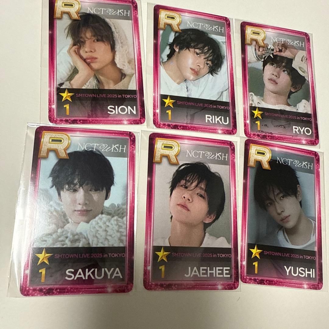 SMTOWN SUPERSTAR リアルカード NCTWISH コンプ セット