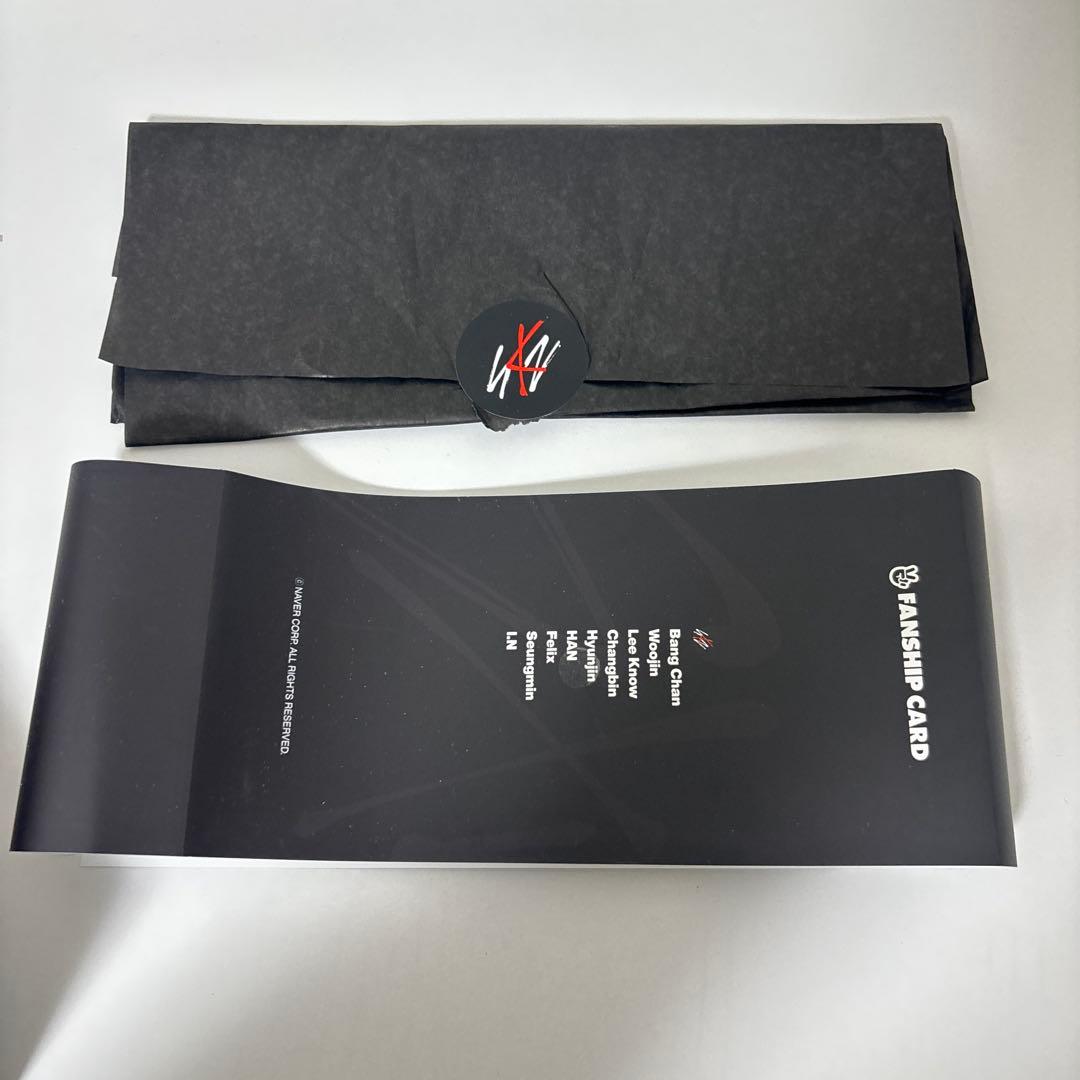 タレントカード straykids 1st fanship kit