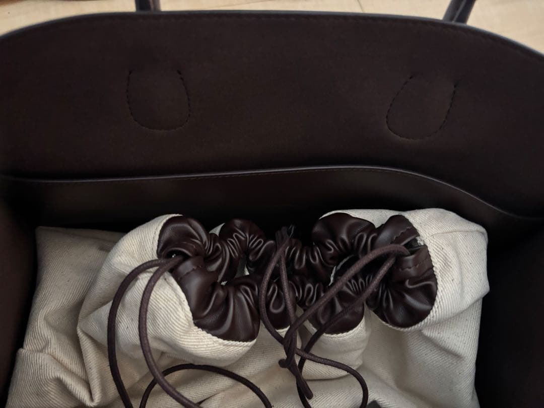 ミラウォーエン　巾着付きラージボストンバッグ