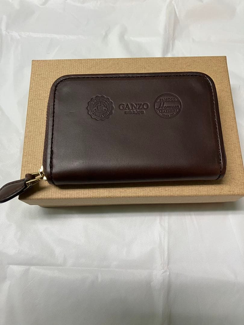 GANZO ガンゾ　ラウンドファスナー小銭入れ