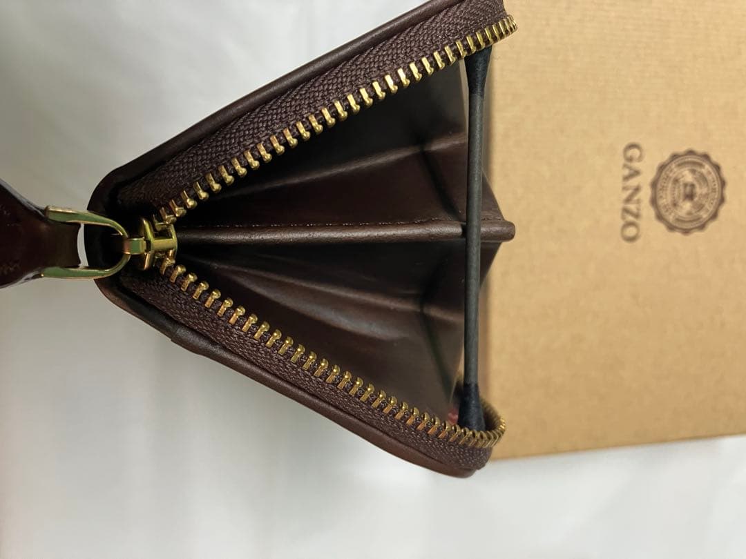 GANZO ガンゾ　ラウンドファスナー小銭入れ