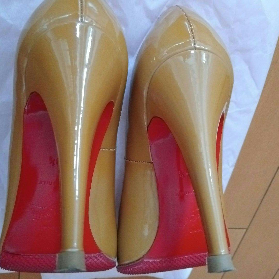 再値下げ！Christian Louboutin ベージュ 36.5インチ
