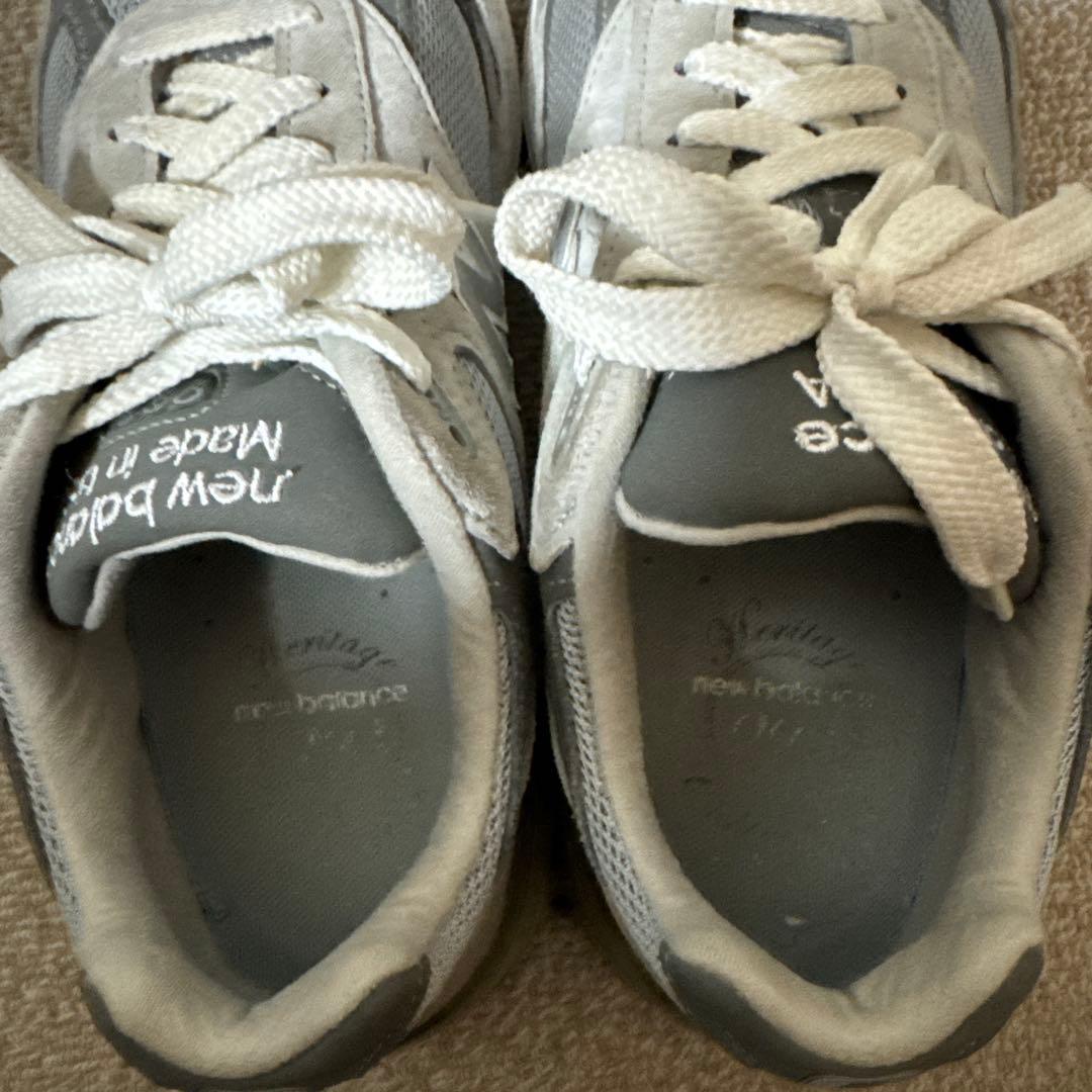 ニューバランスMR993GL(2E/US9.5/27.5cm)グレー190303