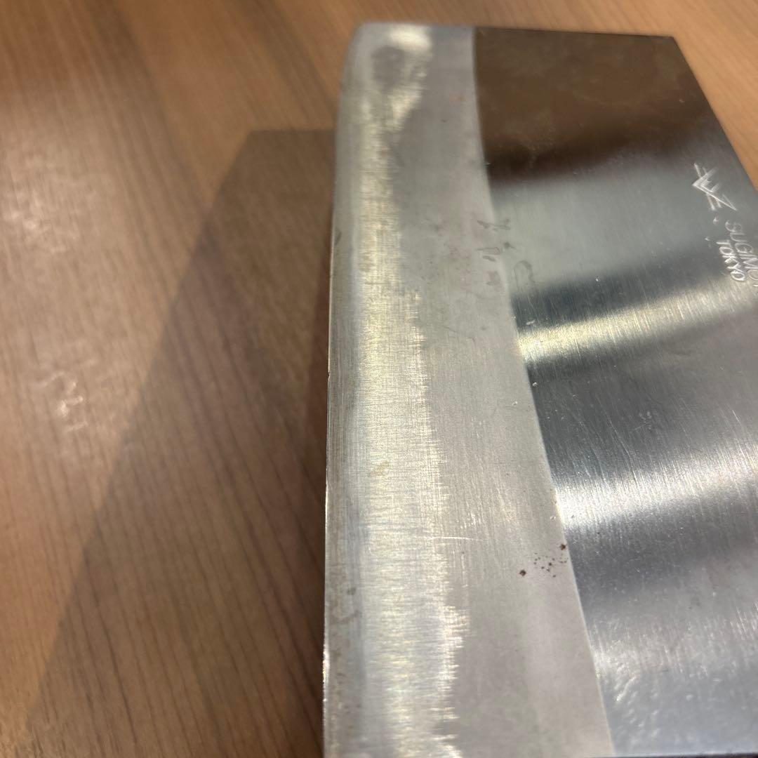 SUGIMOTO 中華包丁 7番 木製ハンドル 箱付き